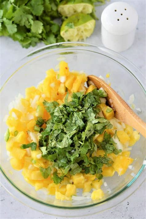 salsal pinoy|Pineapple Salsa .